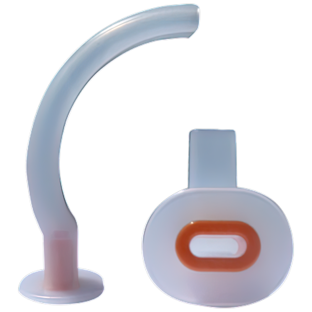 Sterile Red Adult Guedel Airway Size 4 (ISO 10.0) - Medical Airway Management for Anesthesia & Emergency Care