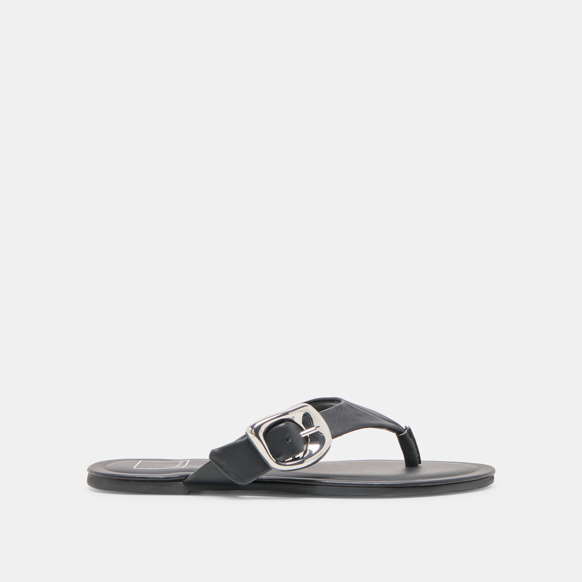 Rossa Black Leather Sandals for Women - Comfortable & Stylish Summer Footwear - Perfect for Beach, Vacation, and Casual Outings