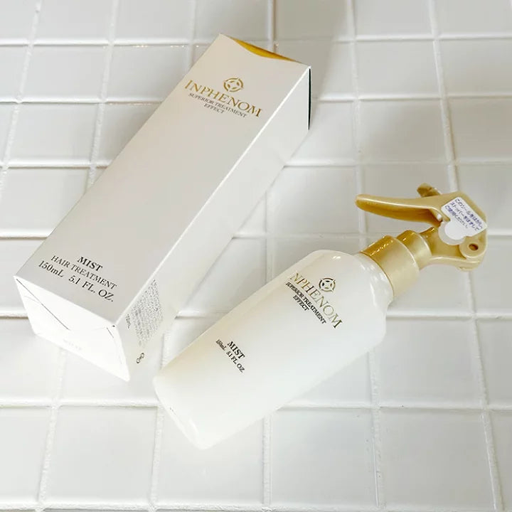 Milbon Inphenom Hair Mist 150ml - Hydrating & Shine Enhancing Hair Spray for Damaged Hair - Perfect for Daily Styling & Salon-Quality Results at Home