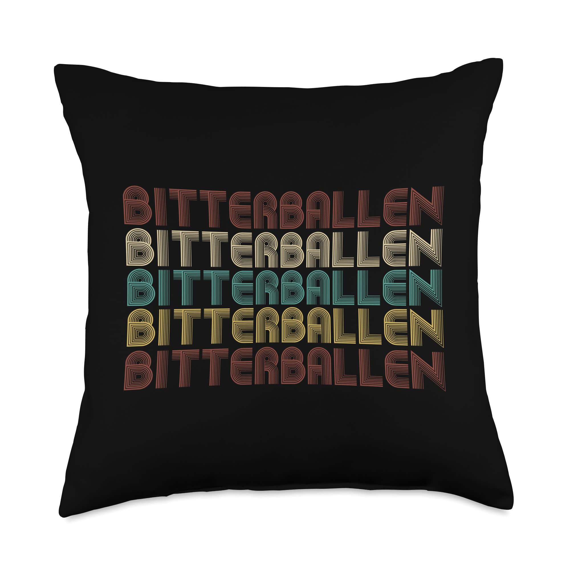 Dutch Bitterballen Comfort Food Throw Pillow - Soft Decorative Cushion for Home, Living Room, or Office - Perfect Gift for Dutch Food Lovers