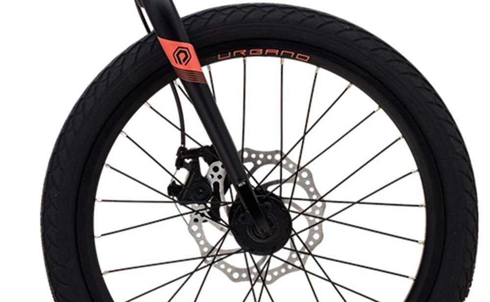 Polygon Urbano 3 Folding Bike - 20 Inch Compact Foldable Bicycle for Adults, Lightweight Aluminum Frame, 7-Speed Gears - Perfect for Commuting, Travel & Urban Riding
