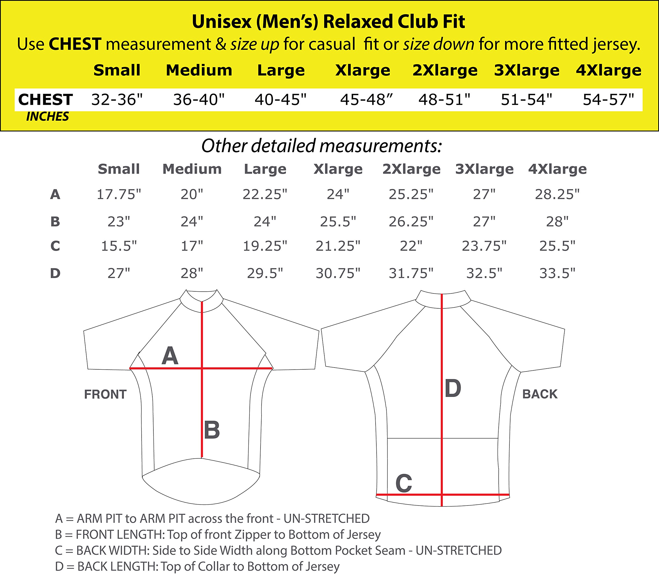 Free Spirit Wear Oregon Cycling Jersey - Breathable & Moisture-Wicking Bike Shirt for Men & Women - Perfect for Road Biking, Mountain Cycling & Outdoor Sports