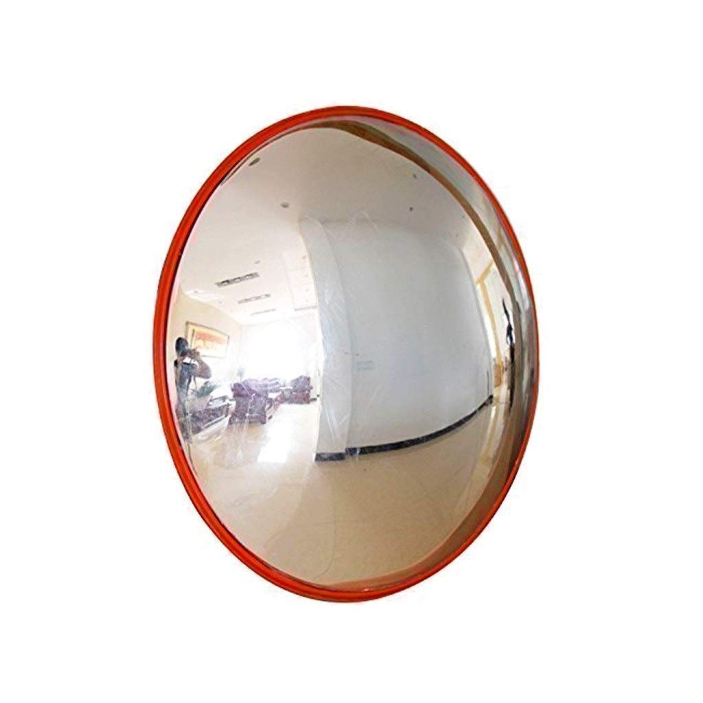 45cm Wide Angle Convex Security Mirror - Indoor & Outdoor Traffic Safety Mirror for Schools, Parking Lots, Warehouses - Shatterproof PC Lens, 45cm Height (Color: B)