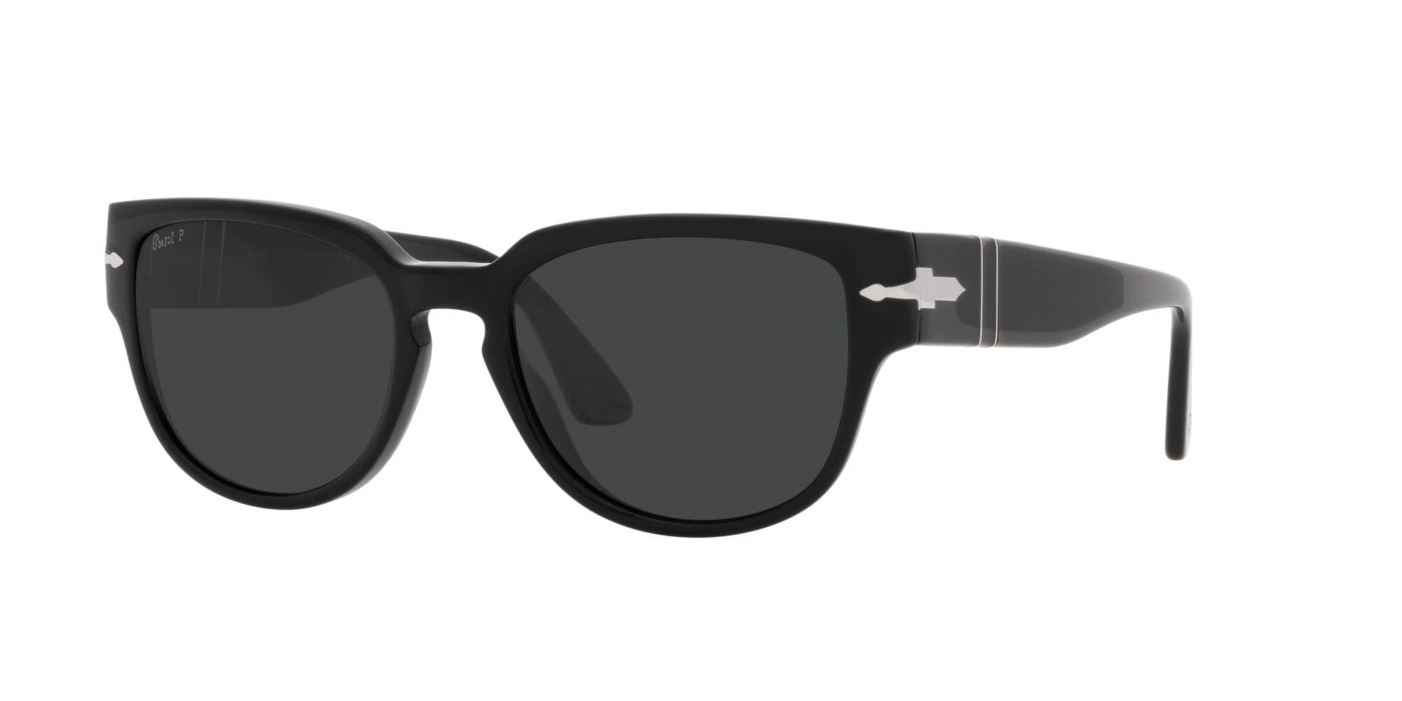 Persol PO3231S Square Sunglasses for Men & Women - Classic Vintage Style UV Protection - Perfect for Driving, Travel & Outdoor Activities