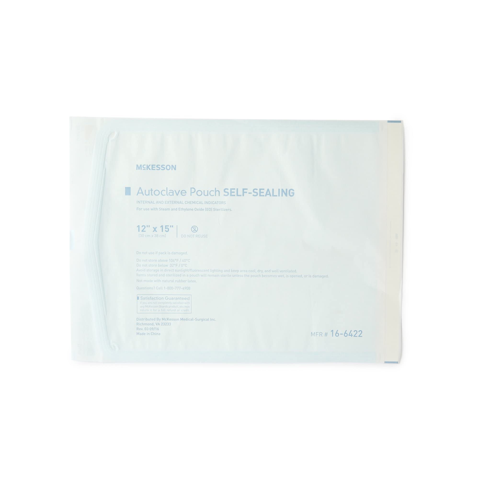 McKesson Sterilization Pouches 12