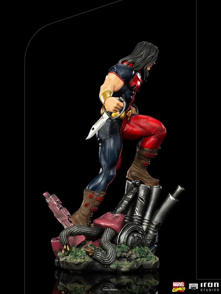 Iron Studios X-Men Warpath BDS Art Scale 1/10 Statue - Premium Collectible for Marvel Fans & Home Decor Display