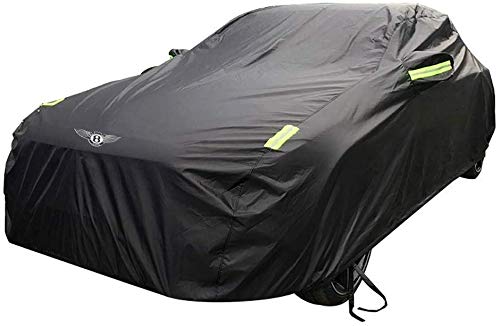 HTDZDX Waterproof Car Cover for Bentley Continental GT - Heavy Duty Oxford Cloth with UV Protection, All Weather Outdoor Car Cover (Single Layer) - Perfect for Sun, Rain, Snow Protection & Long-Term Parking
