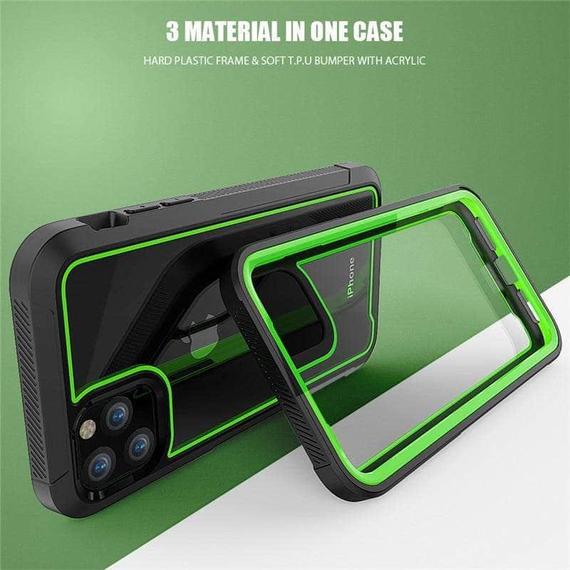 Shockproof Armor iPhone 13 Hybrid Case - Durable Protective Cover for iPhone 13 with Military-Grade Drop Protection | Perfect for Outdoor Activities, Travel & Daily Use