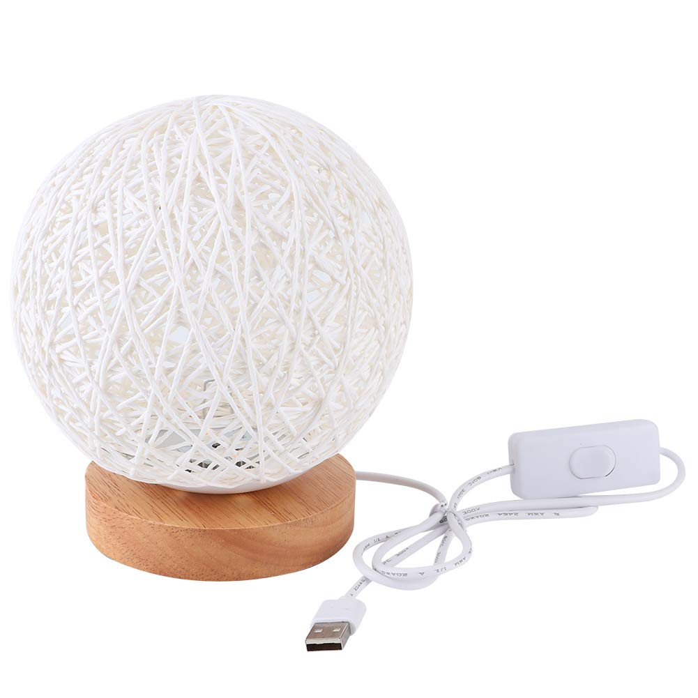 Vikye LED Projection Lamp - Energy-Saving LED Night Light for Bedroom, Living Room, Dining Room (White) | Creates Cozy Ambiance for Relaxation & Romantic Decor