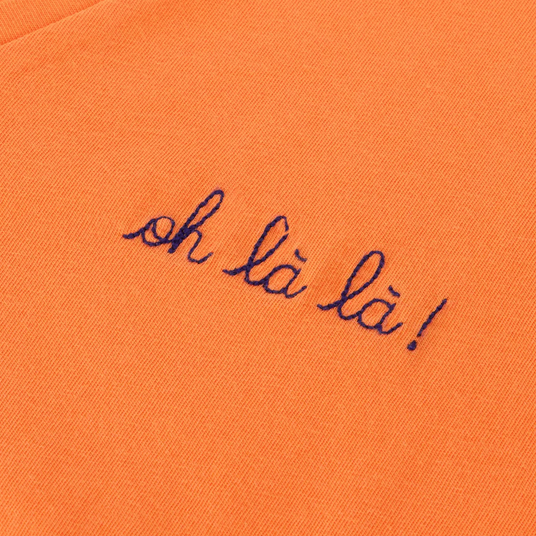 Oh La La Château Women's Vintage Graphic T-Shirt - Soft Cotton Tee with Unique Musk Melon Print - Casual Wear for Outings, Dates & Everyday Comfort