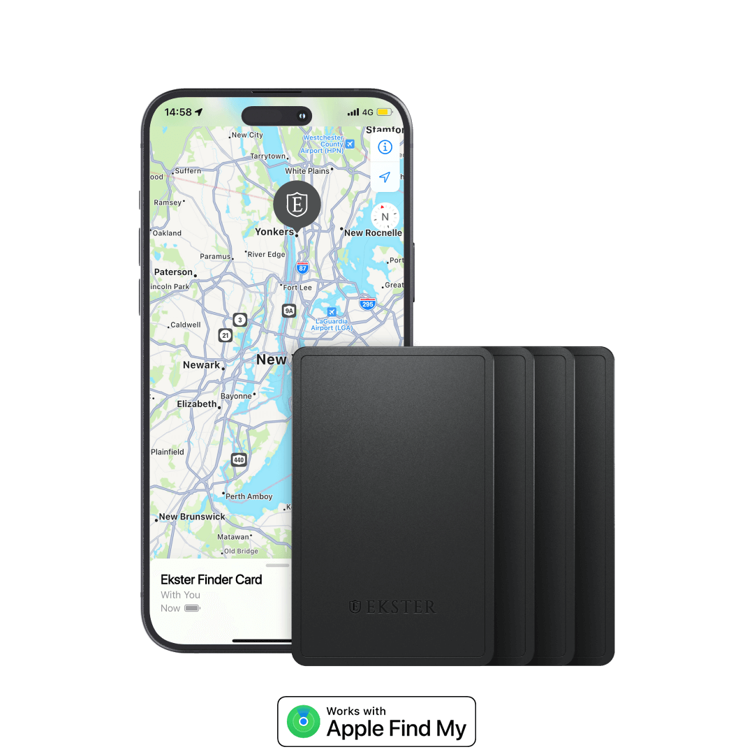 Apple Find My Compatible Finder Card - Bluetooth Tracker for Keys, Wallet & Bags | Never Lose Your Essentials Again | Perfect for Travel, Work & Daily Use