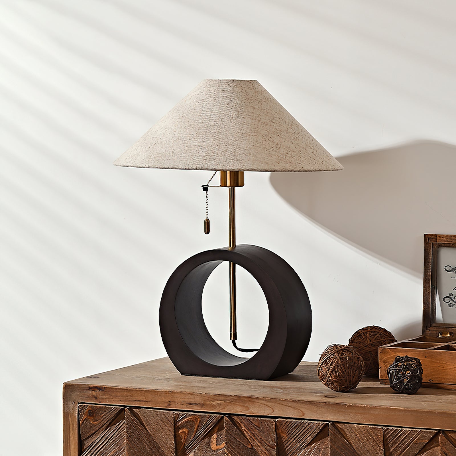 Nils Table Lamp - Modern LED Desk Light with Adjustable Brightness for Home Office, Bedroom & Study Room | Perfect for Reading, Working & Nightstand Use