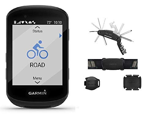 Garmin Edge 830 GPS Bike Computer with Wearable4U Cycling Multi Tool Bundle - Premium Cycling GPS for Road & Mountain Bikes - Track Speed, Distance & Performance Metrics for Training & Outdoor Adventures