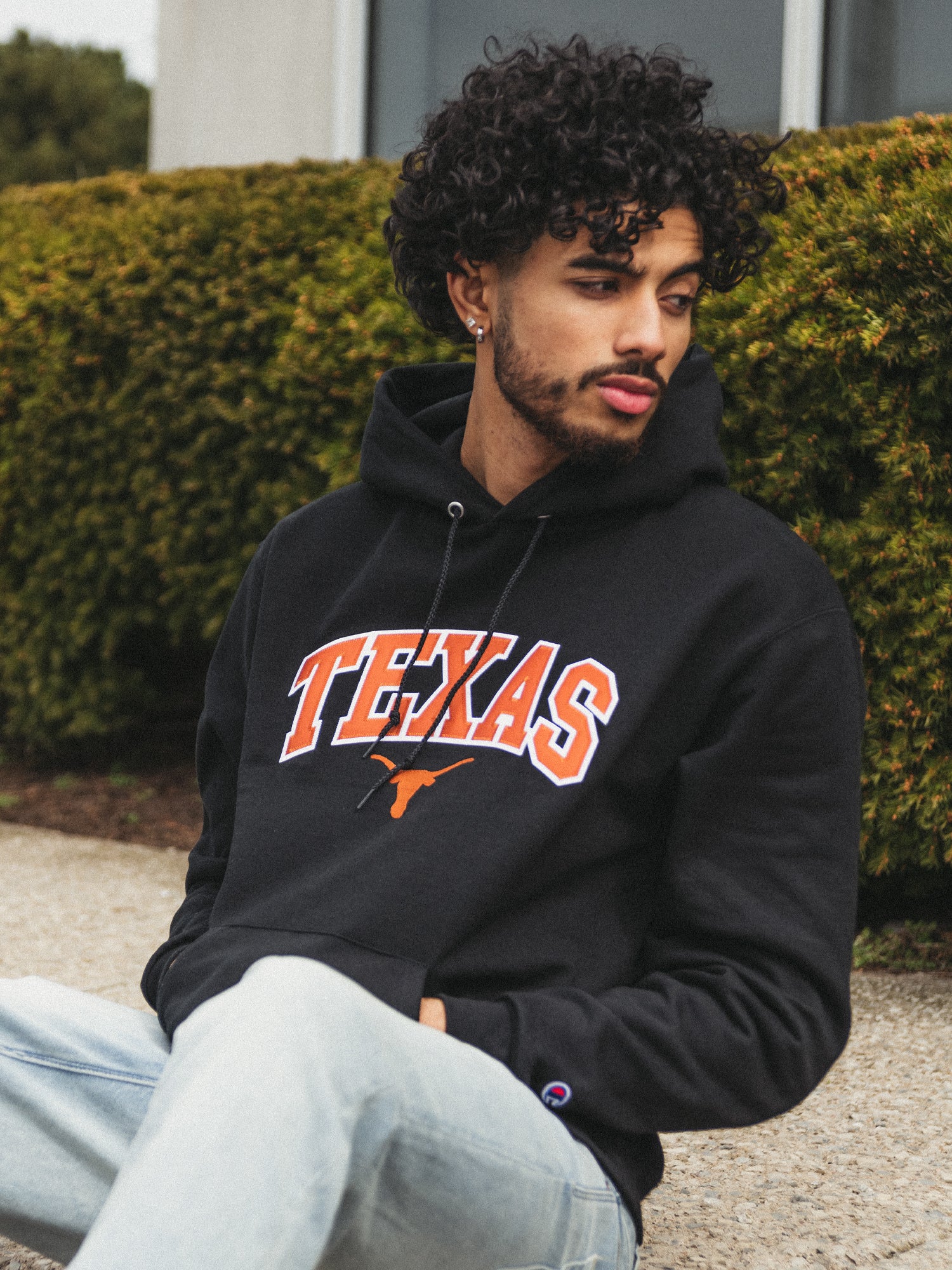 Champion Texas Hoodie for Men & Women - Soft Cotton Pullover Sweatshirt with Front Pocket - Perfect for Casual Wear, Gym, and Outdoor Activities