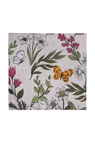Printed Butterfly Placemats Set of 6 - Waterproof & Washable Table Mats for Dining, Kitchen, Party Decor - Elegant Table Setting Accessories for Home, Restaurant, and Outdoor Use