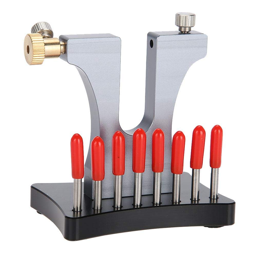 Watch Screw Extractor Set - 5 PCS Damaged Screw Remover Tool with 8 Pins for Watch Repair | Easily Remove Broken & Stripped Screws from Watches | Perfect for Watchmakers, Jewelers & DIY Watch Repair Enthusiasts