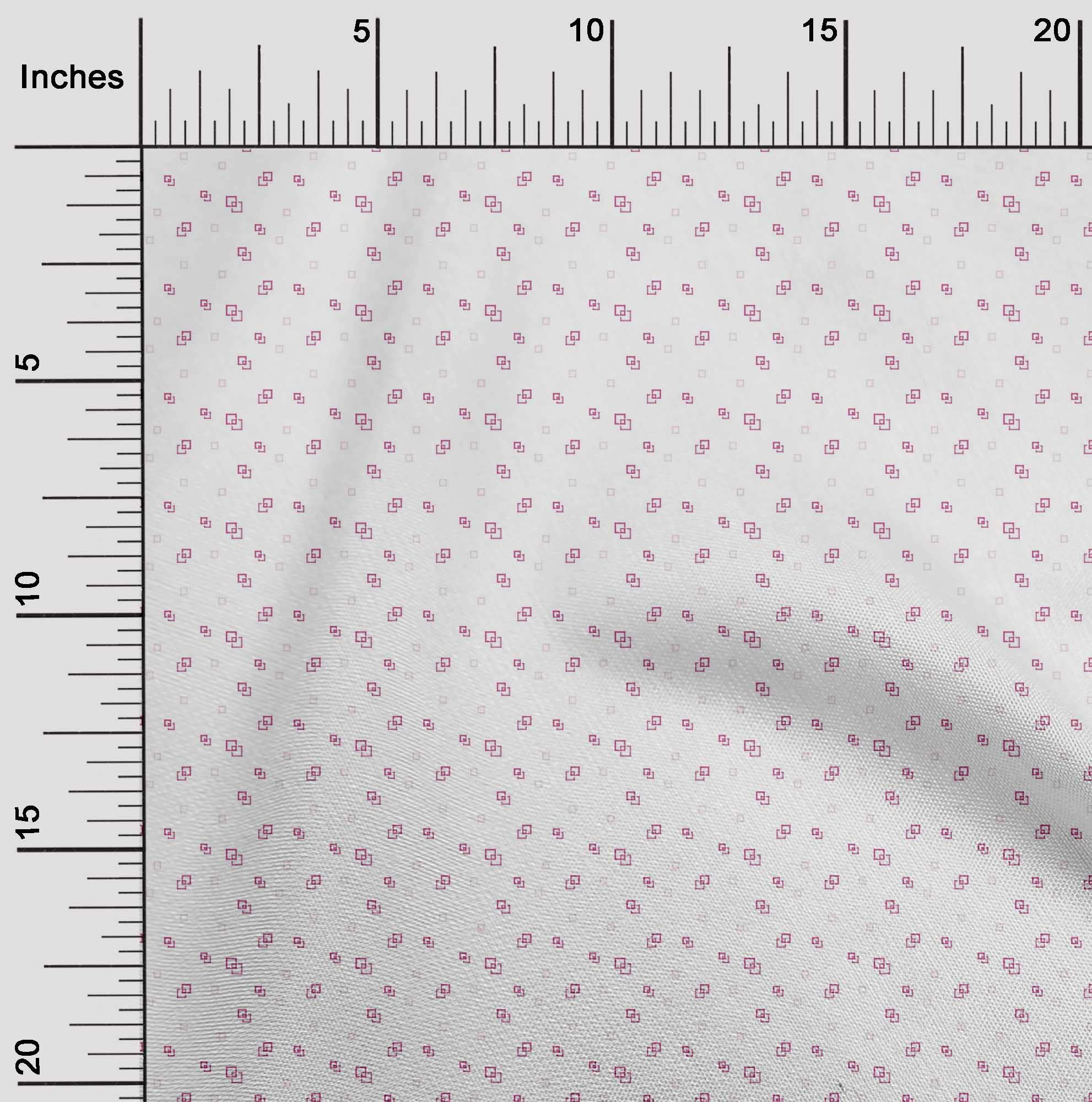 oneOone 100% Cotton Jersey Pink Geometric Print Fabric by The Yard - 58 Inch Wide Soft Stretchy Material for Dresses, DIY Crafts & Home Decor Projects