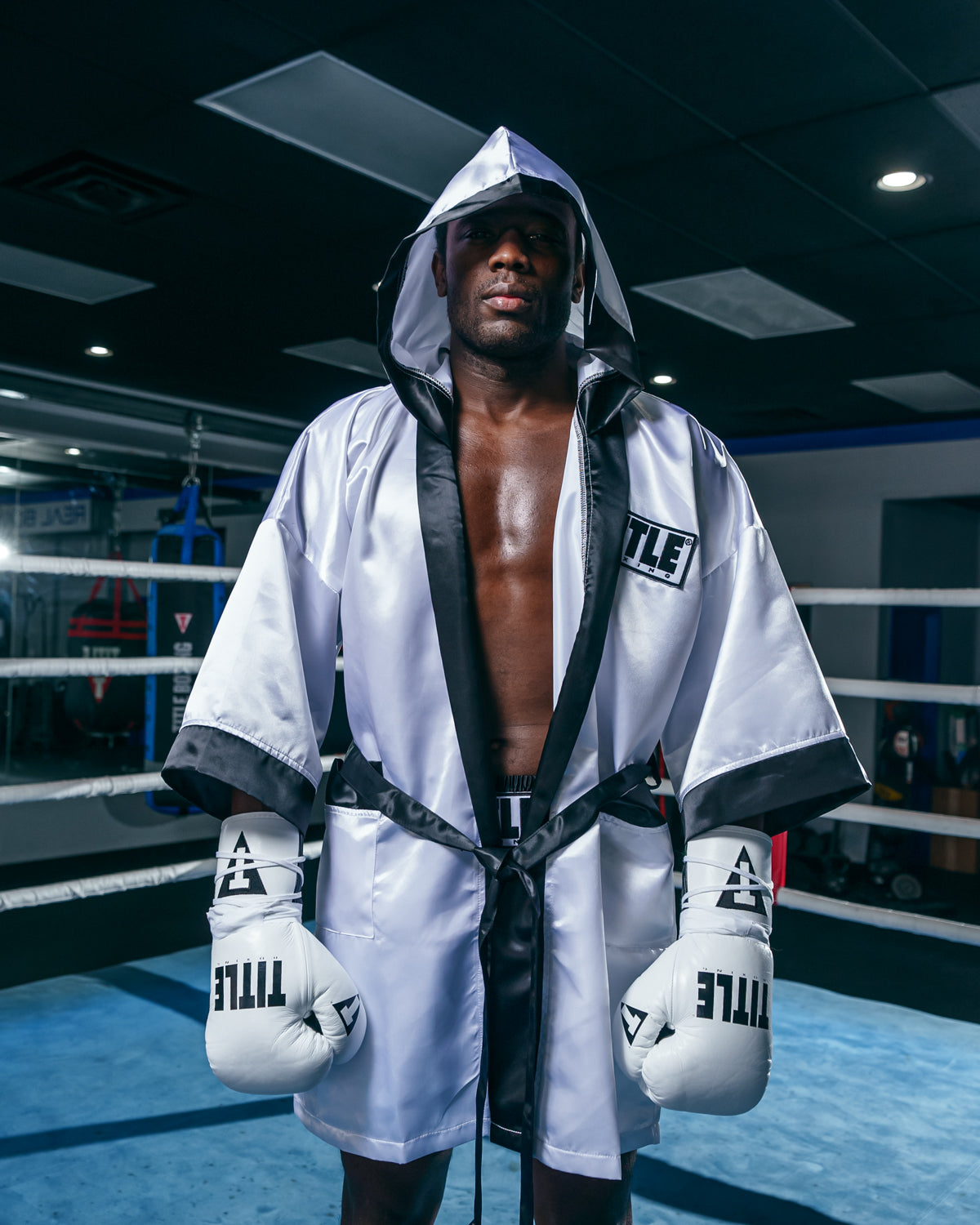 TITLE Boxing Pro Fingertip Training Robe 2.0 - Premium Boxing & MMA Sparring Gear for Fighters & Athletes - Perfect for Gym Workouts, Martial Arts Training & Competition