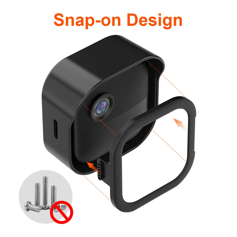 Blink Camera Wall Mount for Blink Outdoor (4th Gen & 3rd Gen) - Weatherproof Protective Housing, 360° Adjustable Security Camera Mount - Perfect for Home Surveillance & Outdoor Monitoring (Black)