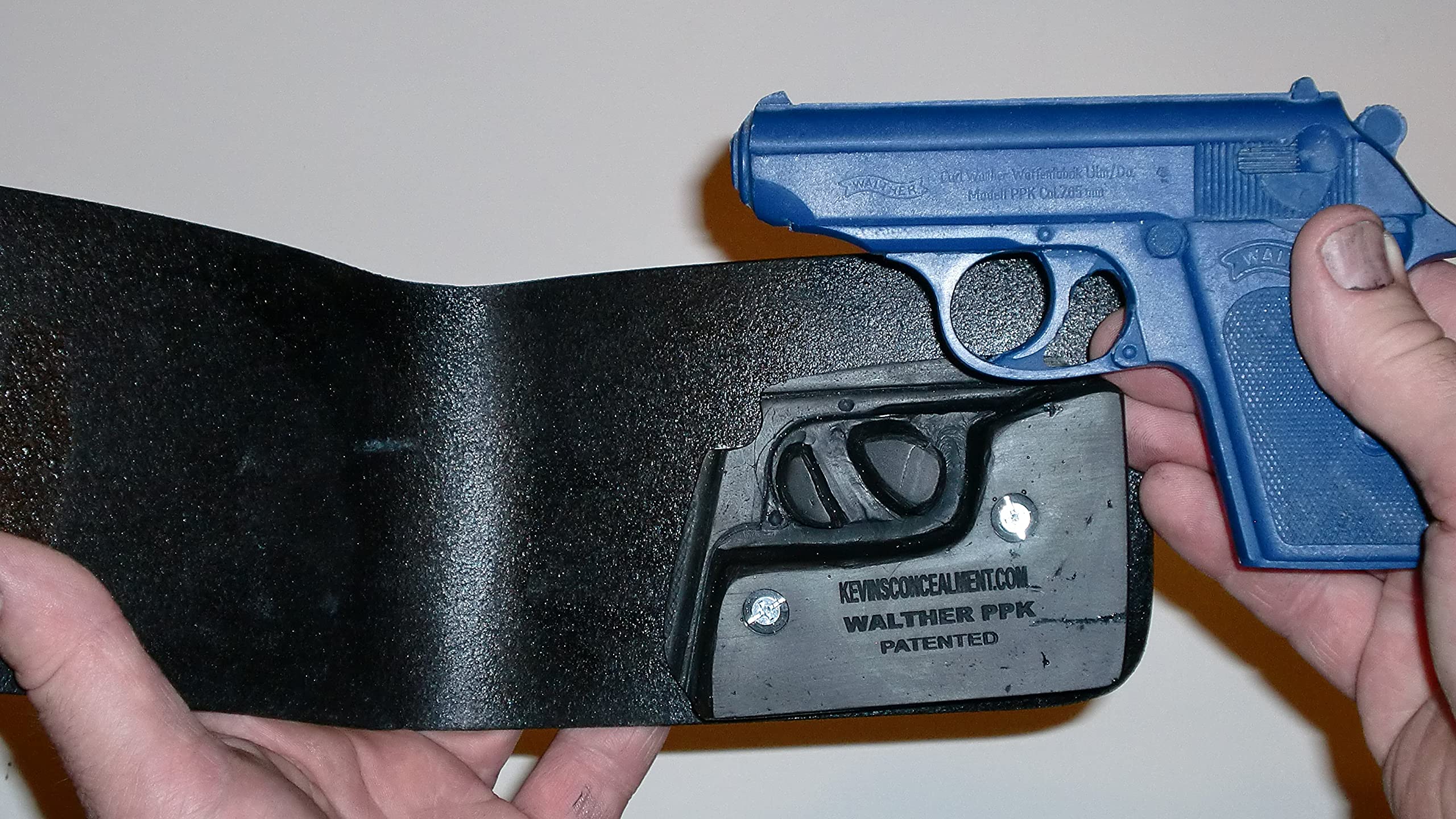 Leather Wallet Holster for Walther PPK & PPK/S - Concealed Carry IWB Holster | Perfect for Everyday Carry, Travel & Self-Defense