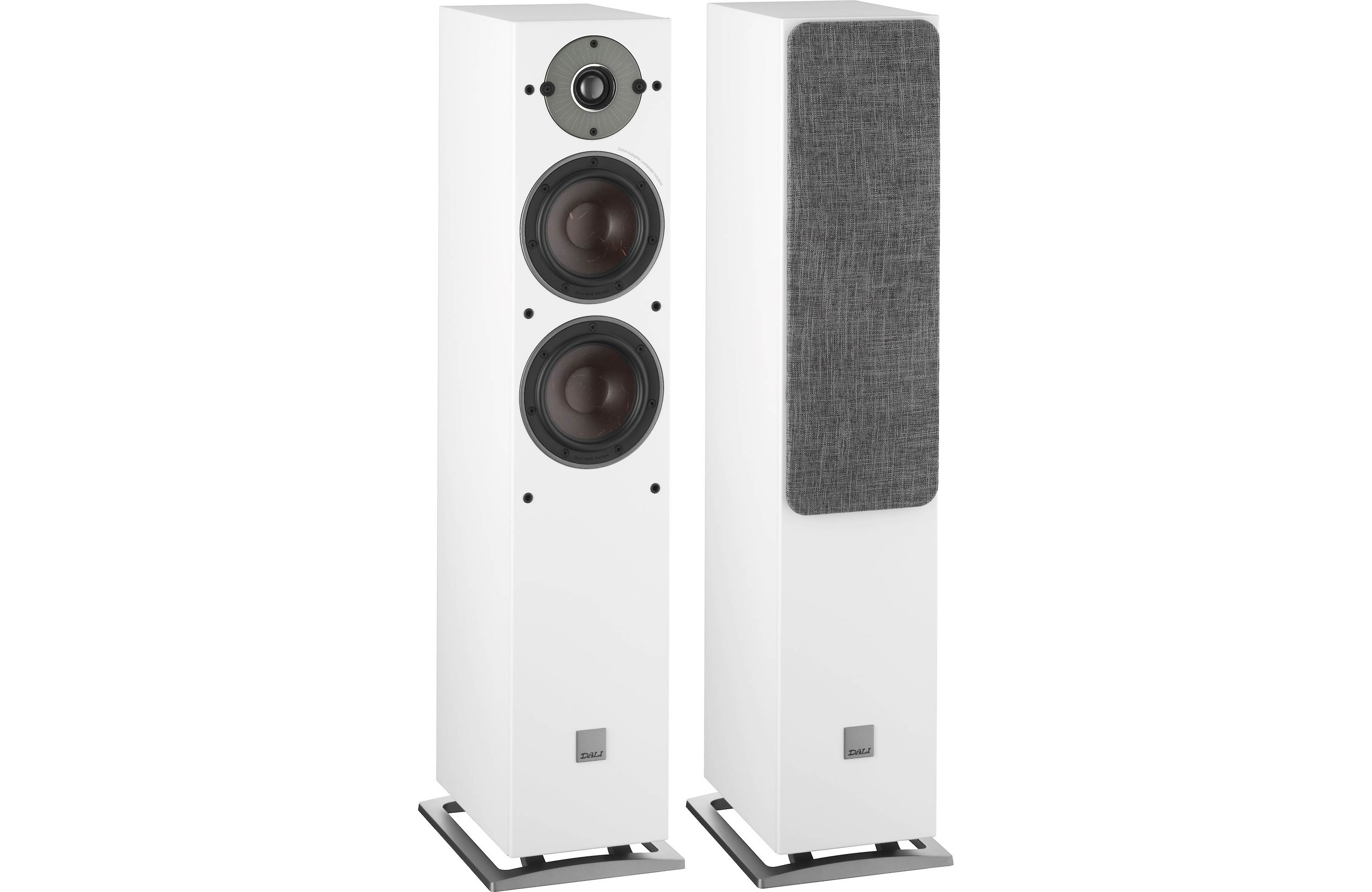 Dali Oberon 5 Compact Floorstanding Speakers (Pair) - High-End Home Audio System for Living Room, Home Theater & Music Listening
