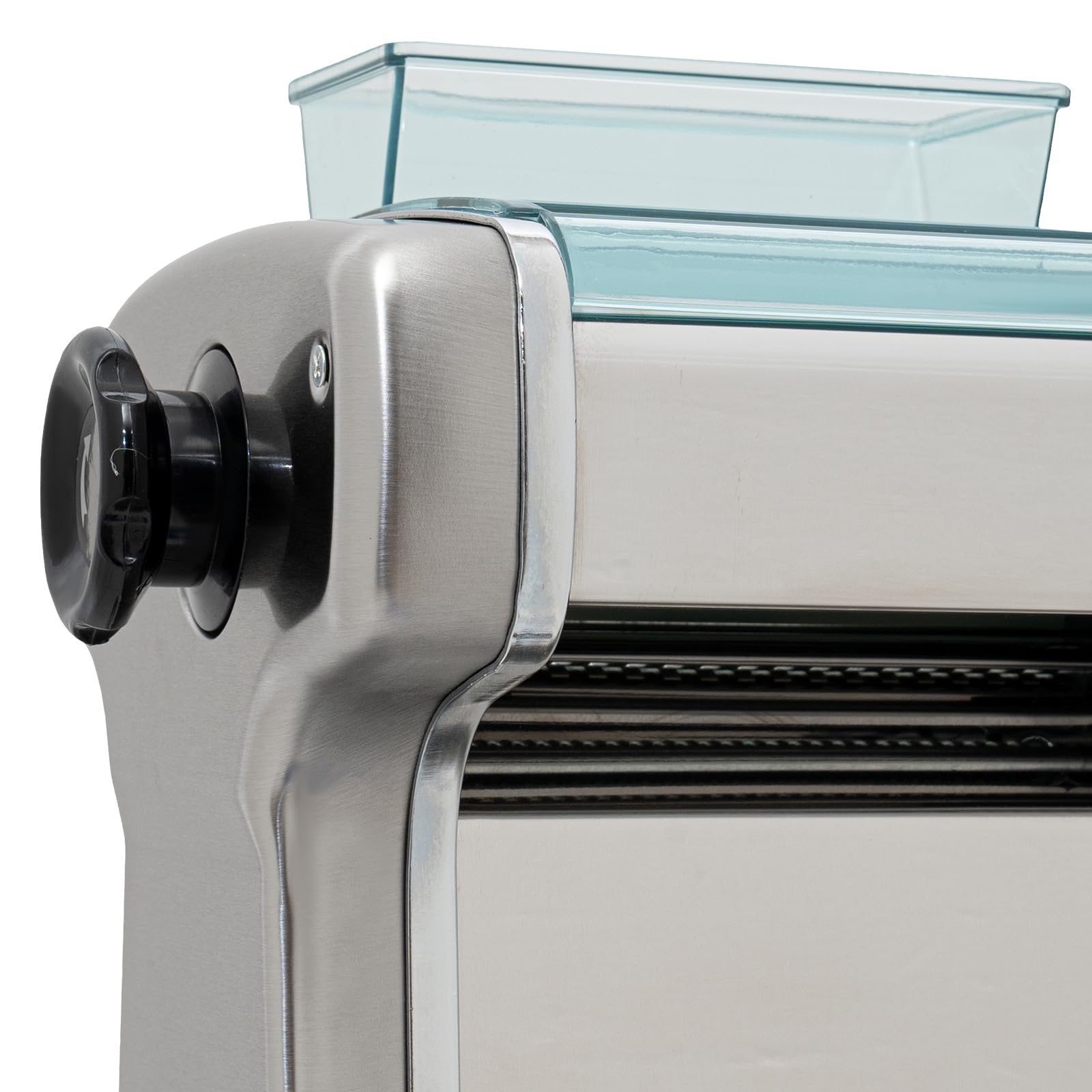 Electric Pasta Maker Machine - 9 Adjustable Thickness Settings for Homemade Pasta, Dumpling Wrappers & Italian Noodles (Spaghetti, Fettuccini, Lasagna) | Includes Cleaning Brush & Non-Slip Pads | Perfect for Italian Cuisine Lovers, Home Chefs & Family Cooking Activities