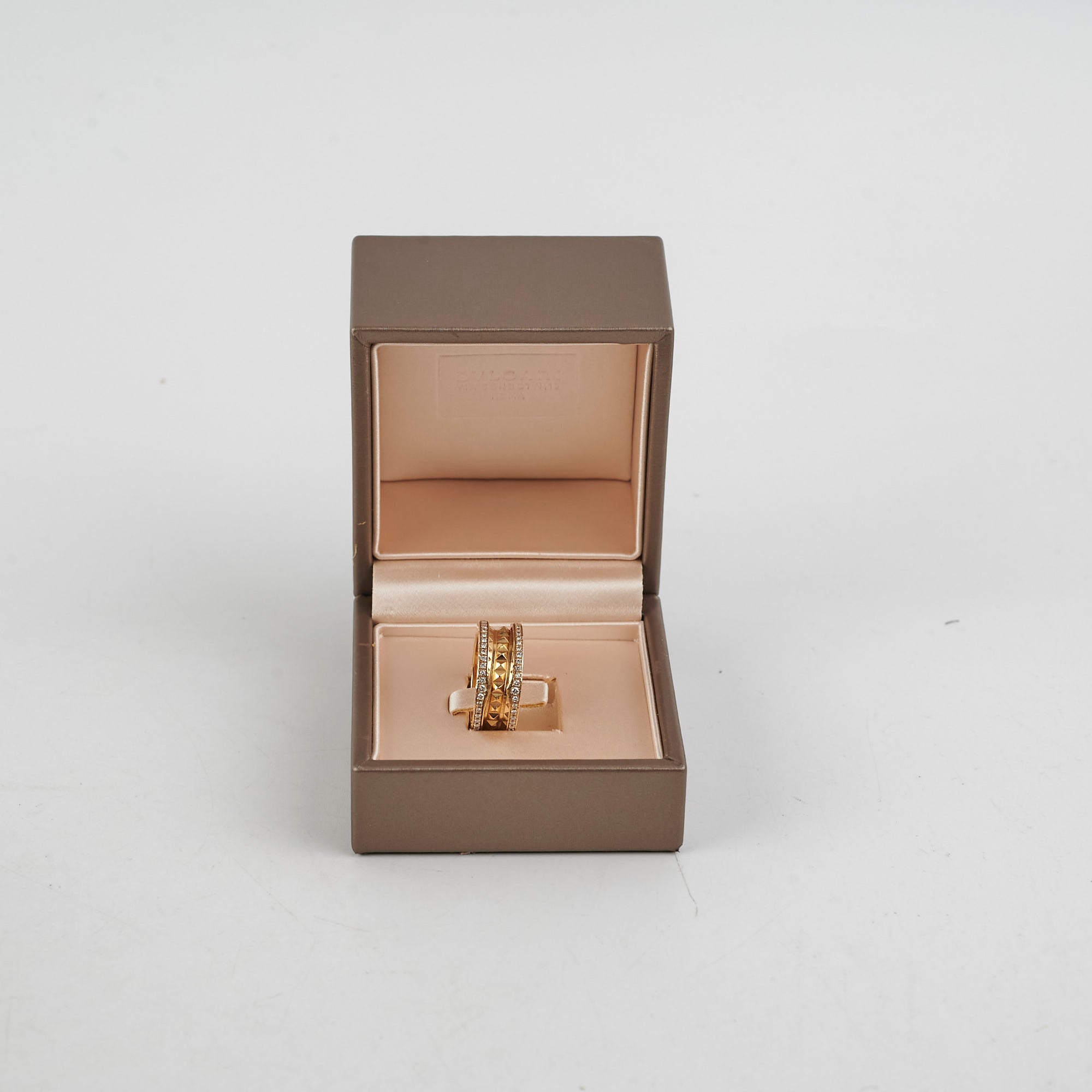 Bvlgari B.Zero1 18K Gold Ring Size 52 - Luxury Italian Jewelry for Women & Men | Perfect for Weddings, Anniversaries & Special Occasions