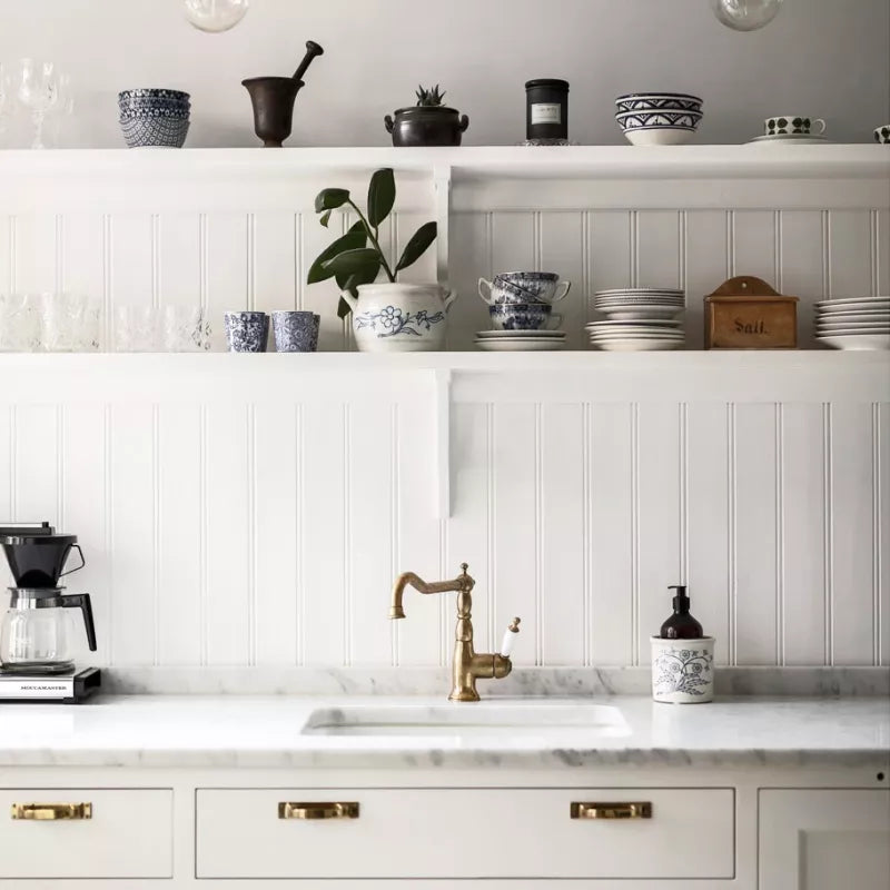 Oxford Brass Kitchen Faucet - High-Quality Modern Mixer Tap for Sink, Perfect for Home, Restaurant & Commercial Use