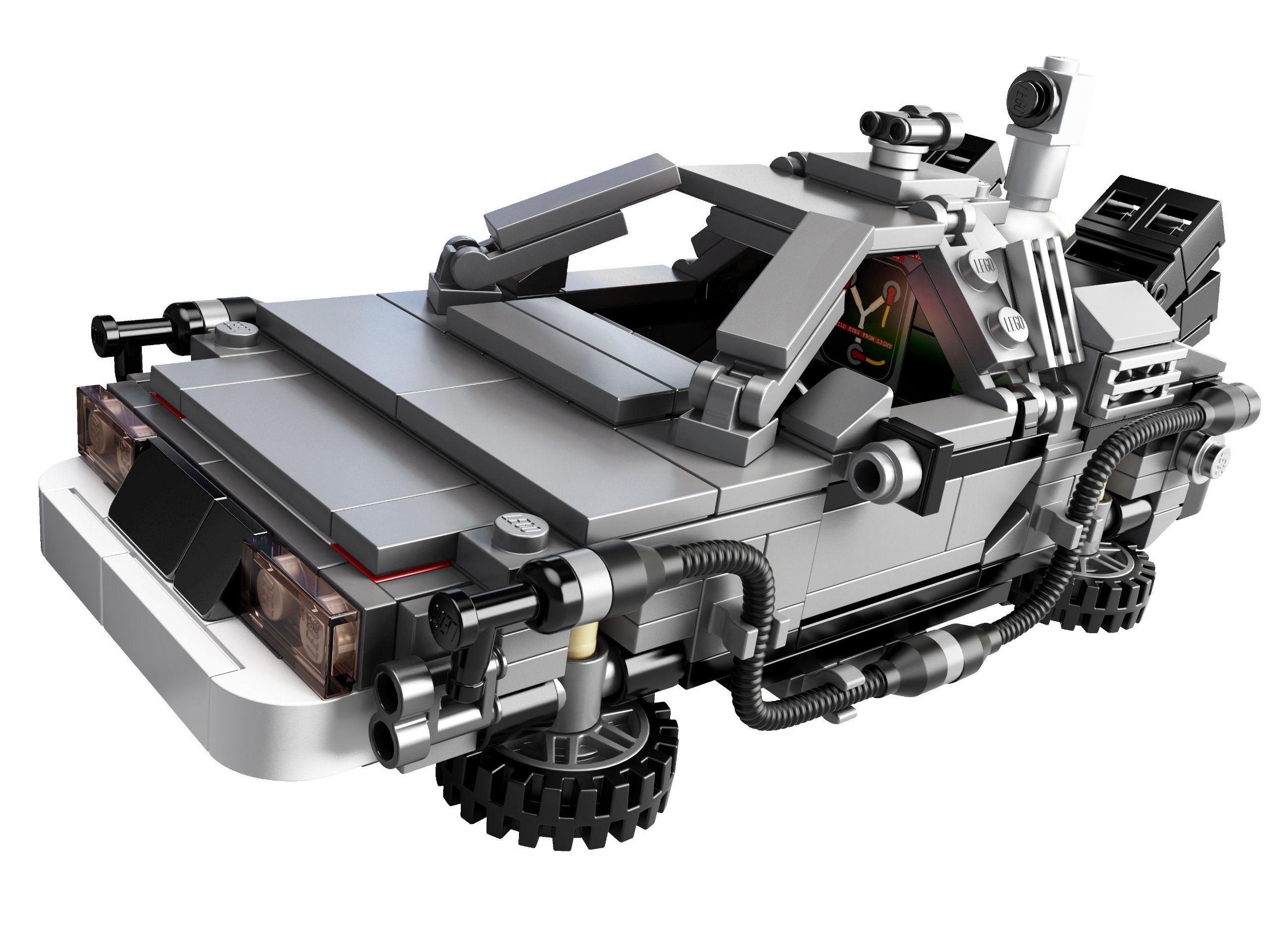 LEGO 21103 The Delorean Time Machine Building Set - Official Back to The Future Movie Model Kit for Adults & Kids - Perfect for Collectors, Gifts & Home Decor Display