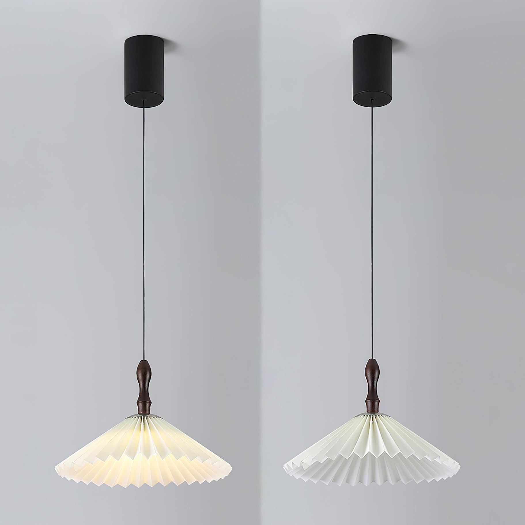 Elegant Handmade Flower Paper Pendant Lamp - Boho Chic Ceiling Light for Bedroom, Living Room & Dining Room Decor