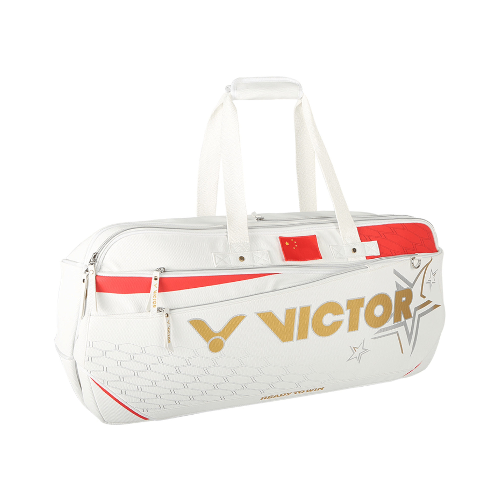 Victor BR5621 6-Piece Rectangular Badminton Racket Bag - Lightweight & Durable Sports Equipment for Tennis, Squash & Badminton Players | Perfect for Training, Travel & Gym Storage