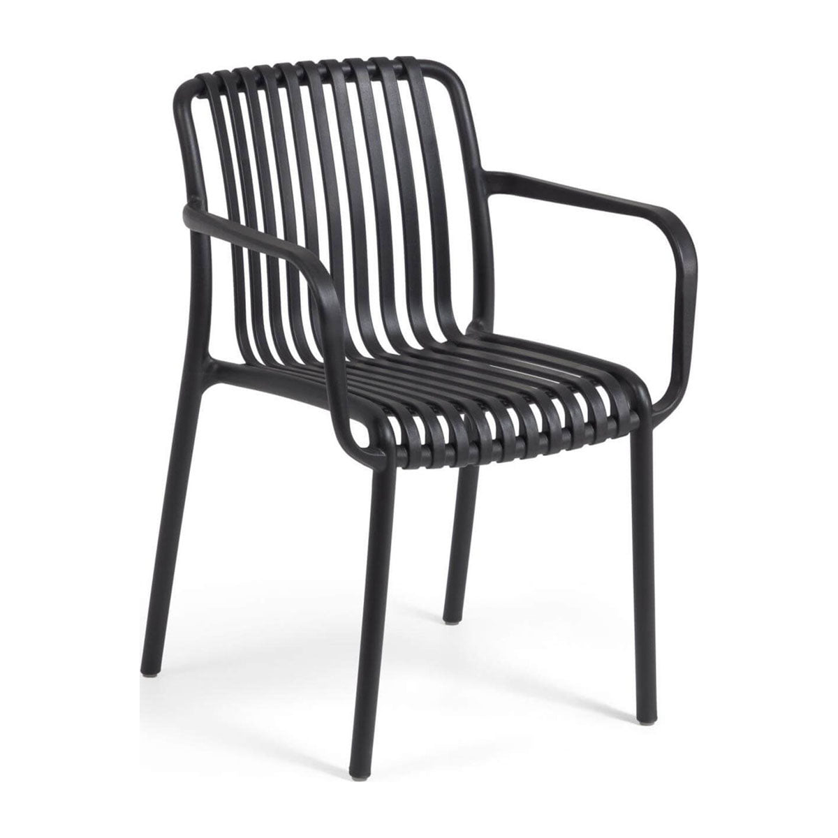 Isabellini Alfresco Dining Arm Chair - Outdoor Patio Furniture for Garden, Poolside, and Backyard Relaxation