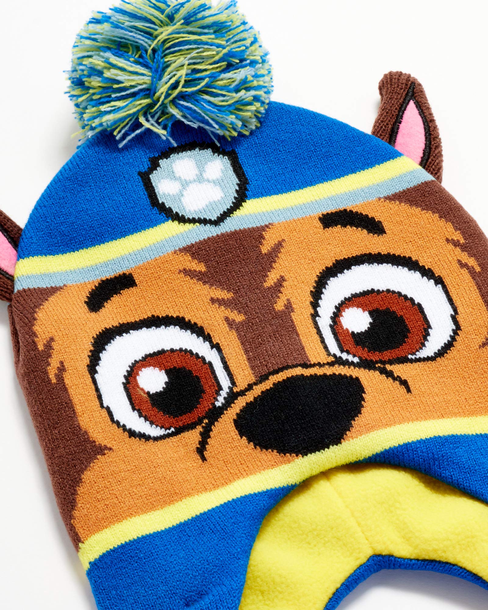 Paw Patrol Winter Hat and Gloves Set for Toddler Boys - 2 Pairs of Mittens - Official Nickelodeon Licensed - Perfect for Snow Play & Outdoor Adventures