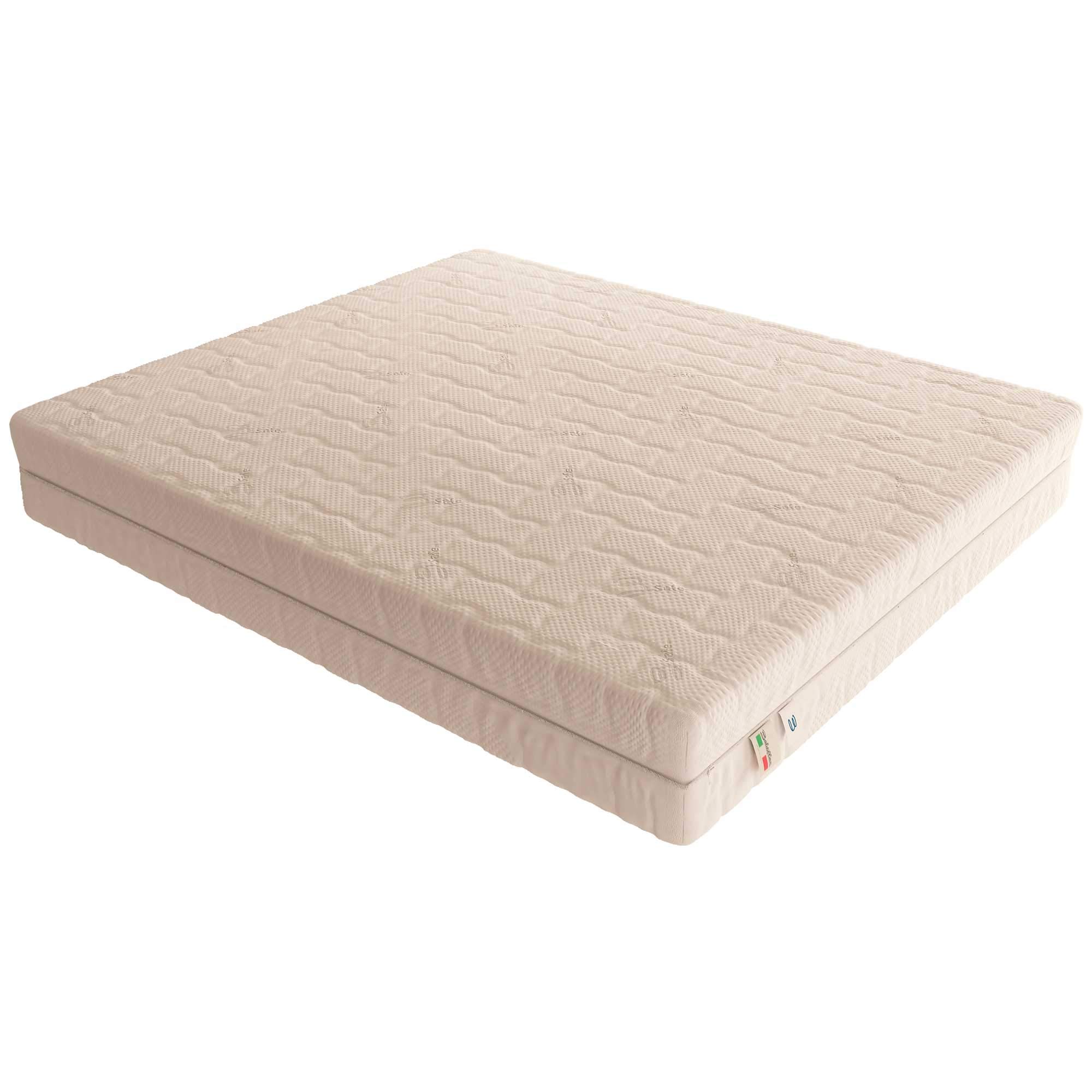 Baldiflex Emporio - Memory Foam Mattress, Single Size Dream Soft with Removable Cover, B.Safe Antiviral Treatment, 7cm Memory Layer, 25cm Height, 90x200x25cm - Perfect for Guest Rooms, Dorms, or Small Apartments