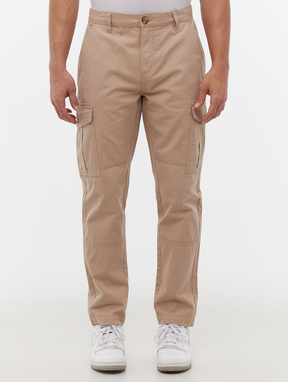 Creelin Classic Cargo Pants for Men - Durable Tactical Work Pants with Multiple Pockets - Perfect for Outdoor, Hiking, and Casual Wear