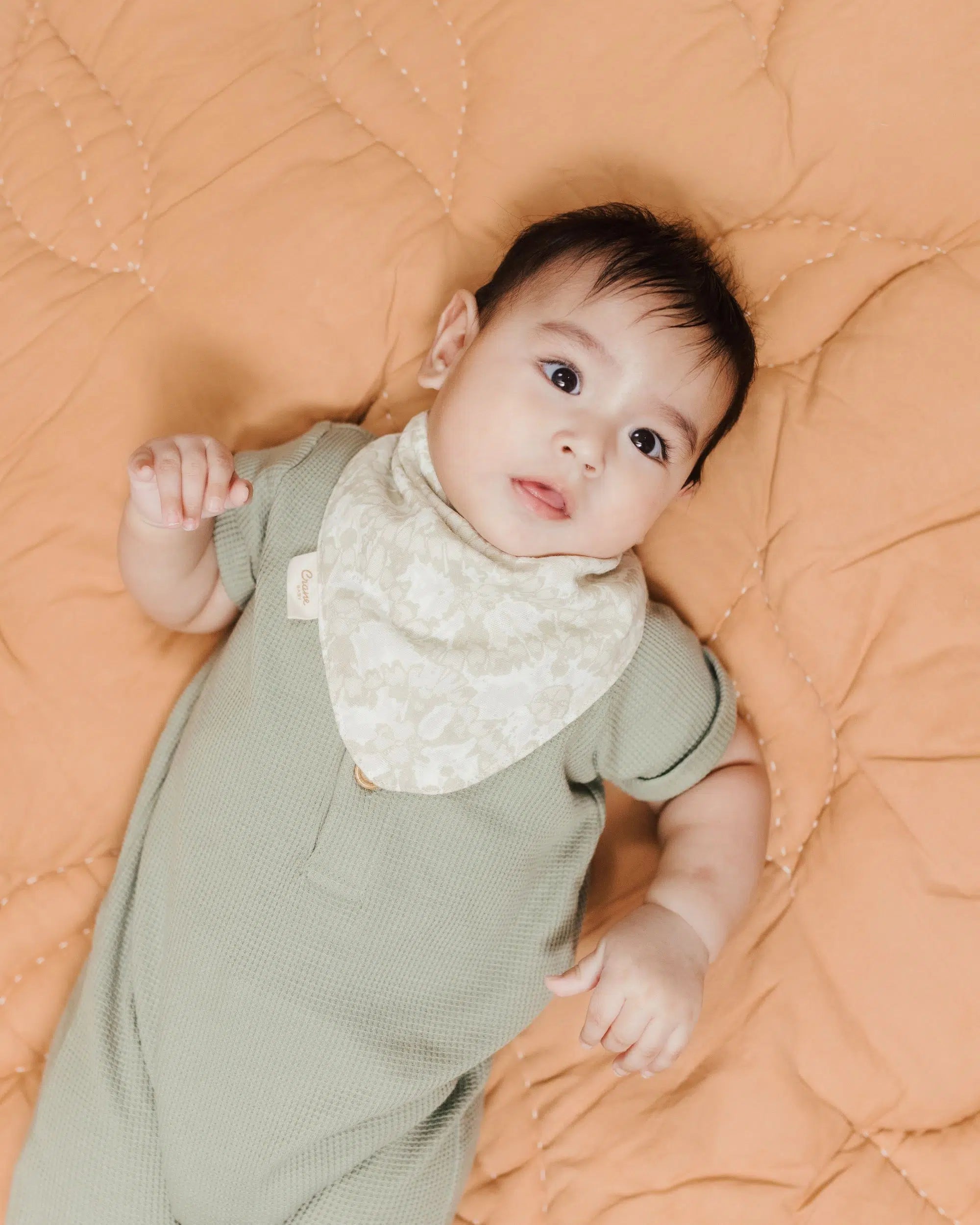 Premium 3-Piece Muslin Bib Set for Babies | Soft, Absorbent & Gentle on Skin | Perfect for Feeding, Drooling & Messy Playtime