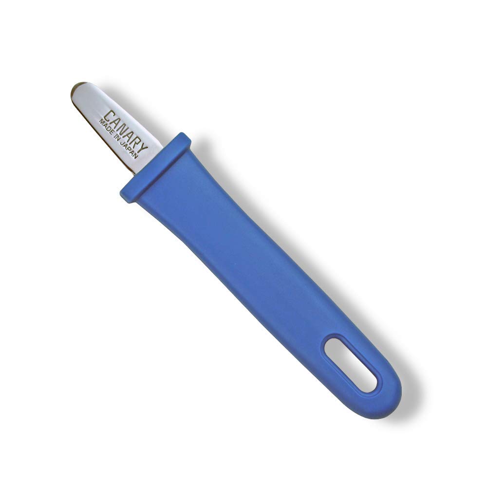 CANARY Safety Package Opener Tool - Small Blue Package Opener Knife for Safe Mail & Box Opening - Perfect for Home, Office & Online Shopping Deliveries (DC-N)