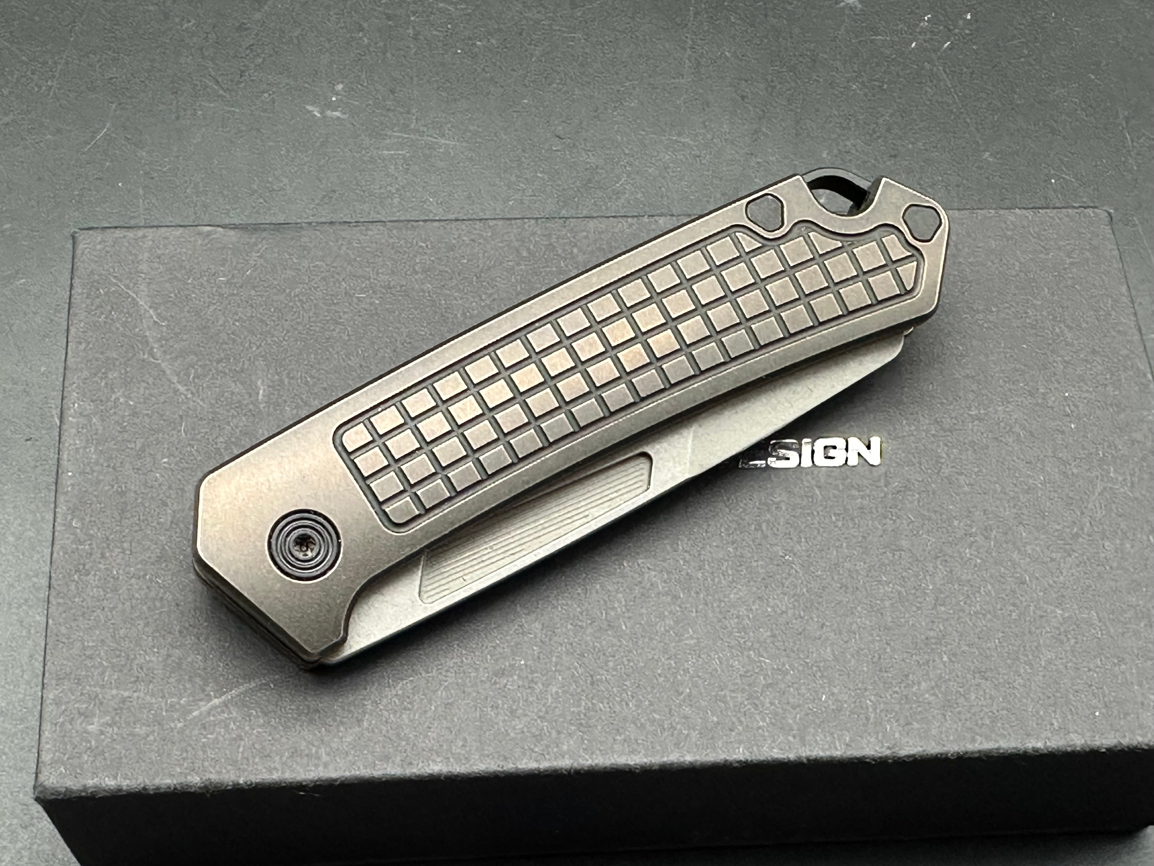 Premium Richard Rogers Knives X Mid - High-Quality Folding Pocket Knife for EDC, Camping & Outdoor Adventures - Durable Stainless Steel Blade & Ergonomic Handle