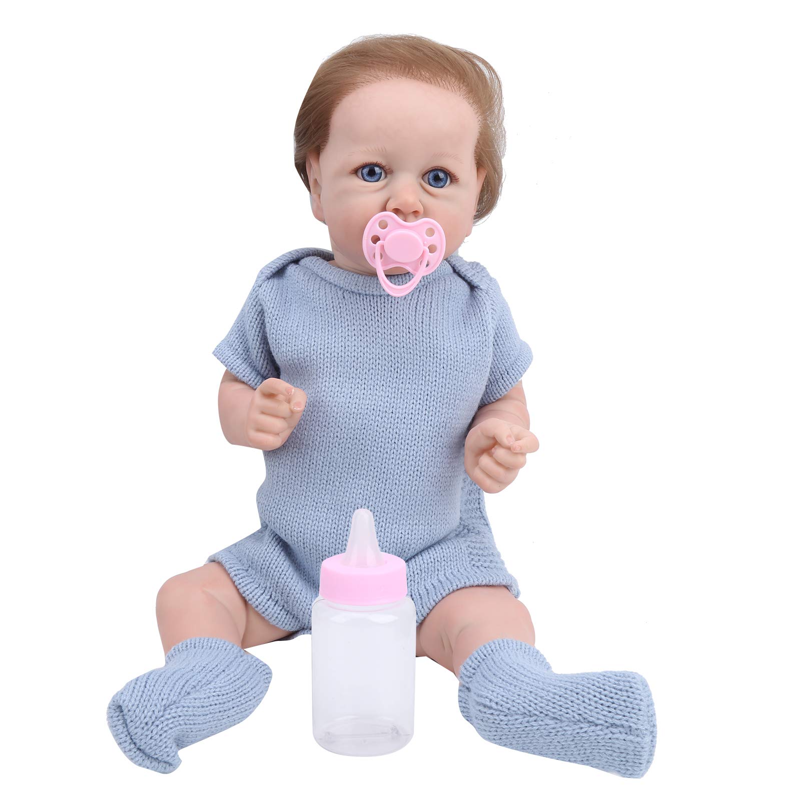 SMICH Realistic Baby Doll Toy - Soft & Safe Detachable Boy Doll for Kids, Perfect Gift for Pretend Play & Role-Playing Scenarios