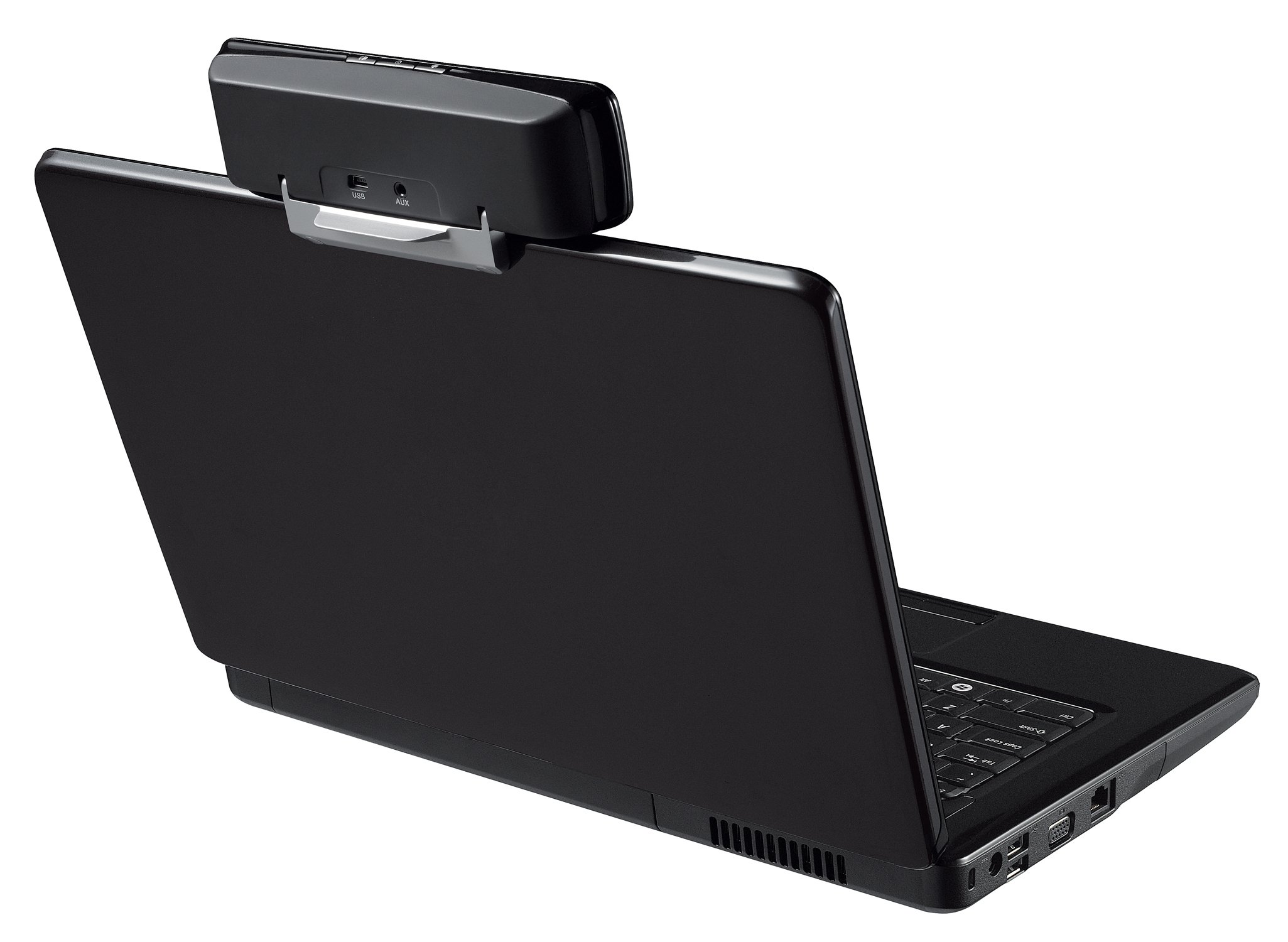 Logitech Z205 Portable USB Laptop Speaker - Compact Computer Soundbar for Home Office, Gaming & Streaming | Plug & Play PC Audio Enhancer for Windows/Mac