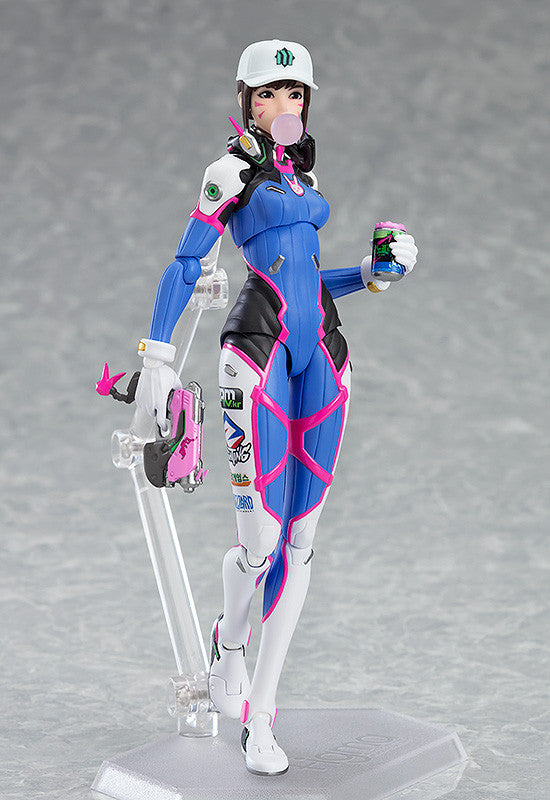 Figma #408 D.Va Overwatch Action Figure - Collectible Anime Model for Gamers & Fans | Perfect for Display, Cosplay & Gift Giving