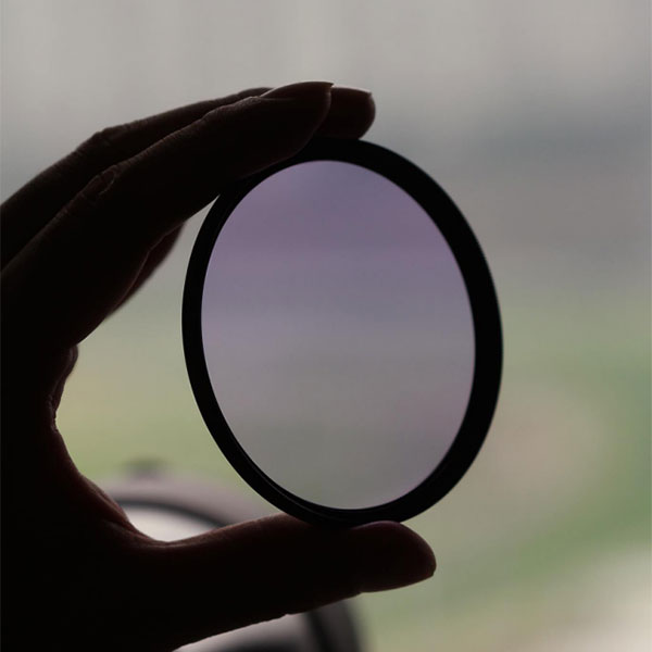 Optolong Clear Sky Filter 77mm Round Mounted CS 77 - Professional Light Pollution Reduction Filter for Astrophotography and Night Sky Observation