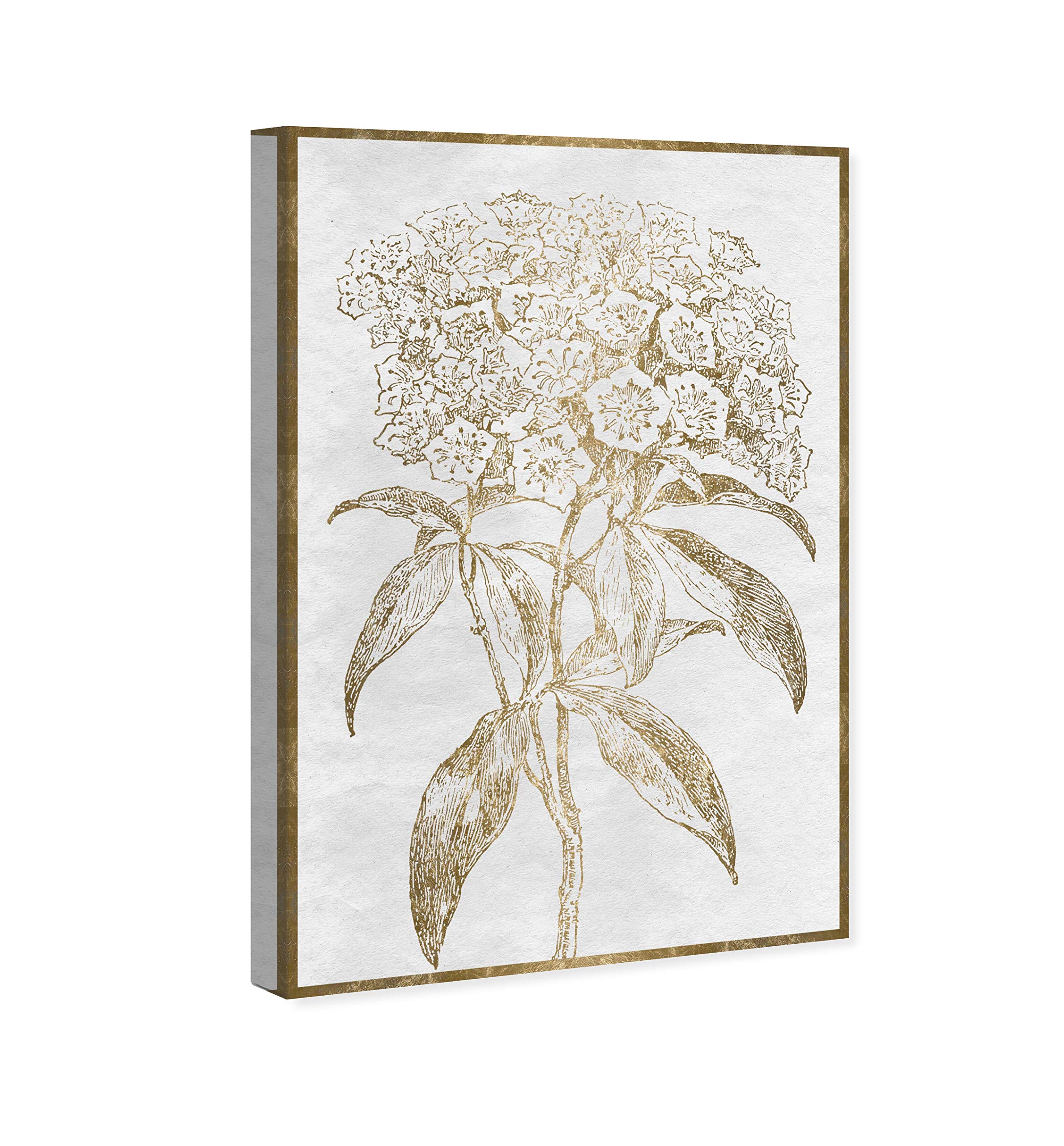 Floral Sketch Border Bold Wall Art Canvas Prints by Oliver Gal Artist Co. - Perfect for Living Room, Bedroom & Office Decor