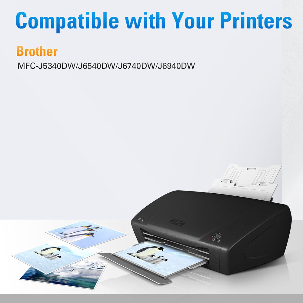 Brother LC402 Yellow Ink Cartridge - High-Quality Compatible Replacement (1 Pack) for Brother Printers - Perfect for Home, Office & School Printing Needs