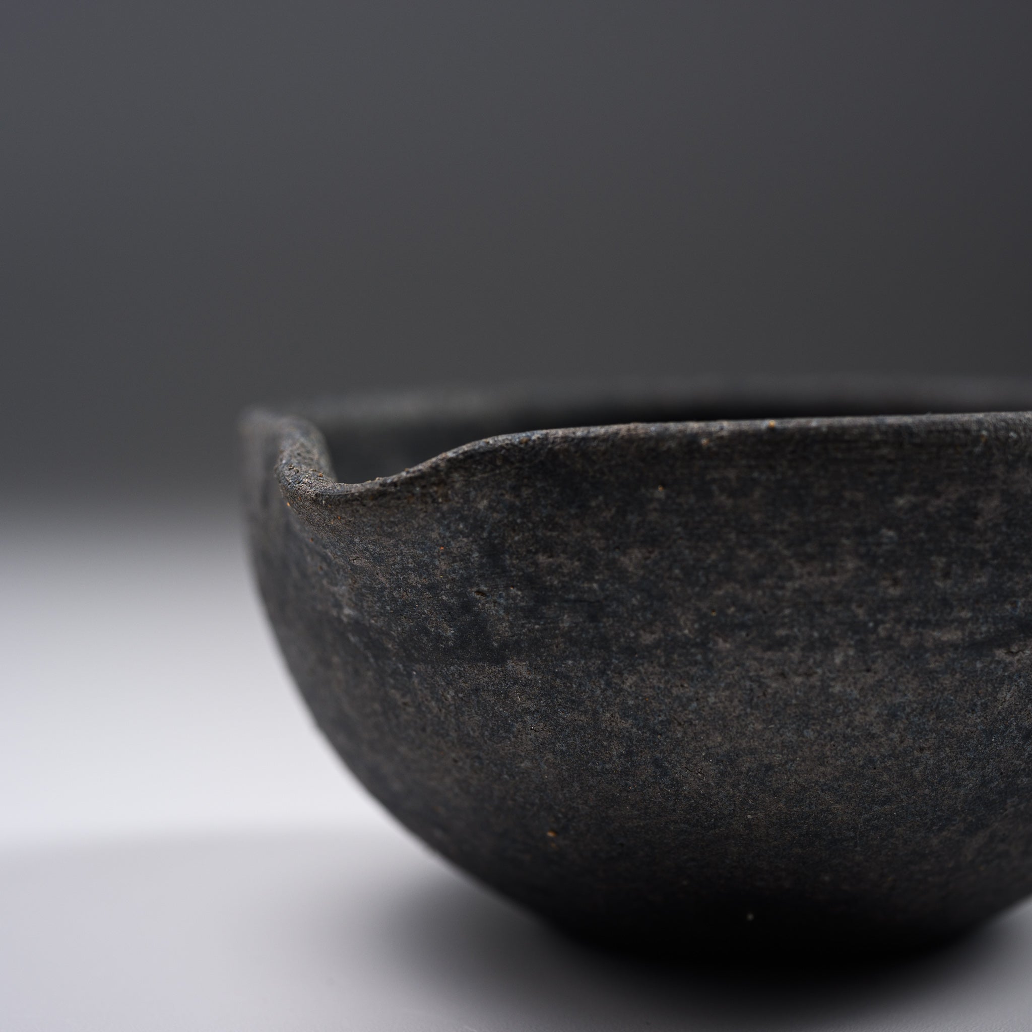 Handmade Japanese Shigaraki Ware Small Serving Bowl with Spout - Authentic Ceramic Tea Cup for Matcha, Sake & Desserts | Perfect for Japanese Tea Ceremony, Home Decor & Gift Giving