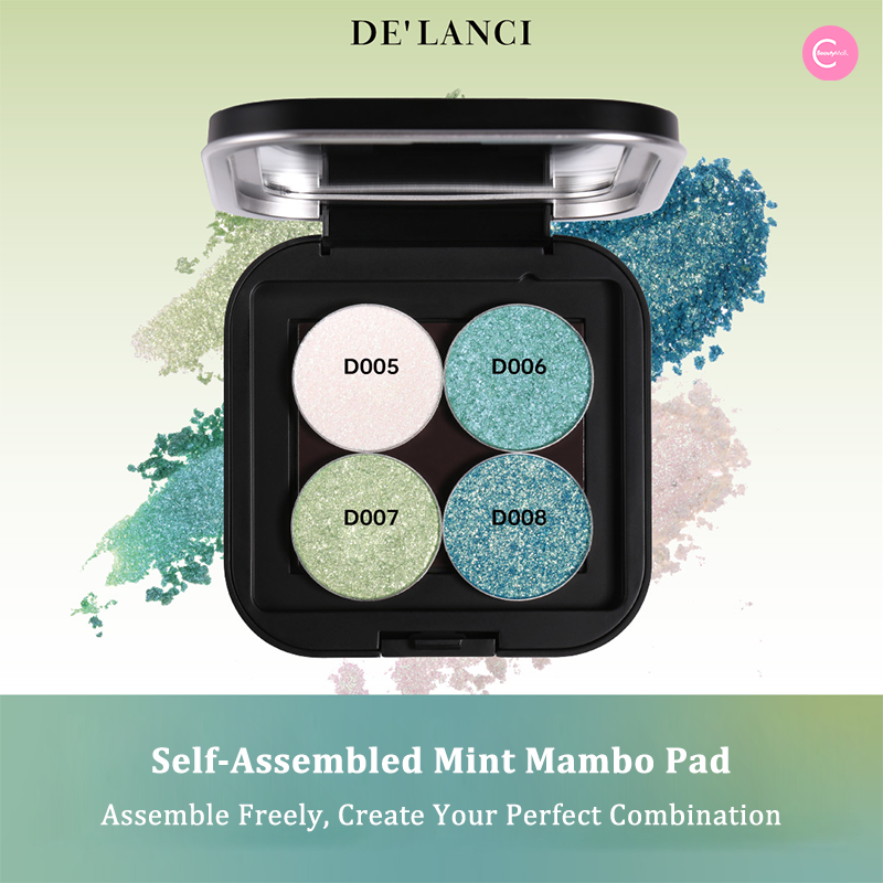 DE'LANCI Dreamscape Player Single Eyeshadow - Highly Pigmented, Long-Lasting Matte & Shimmer Eye Makeup for Everyday & Party Looks | Perfect for Professional Makeup Artists & Beauty Enthusiasts