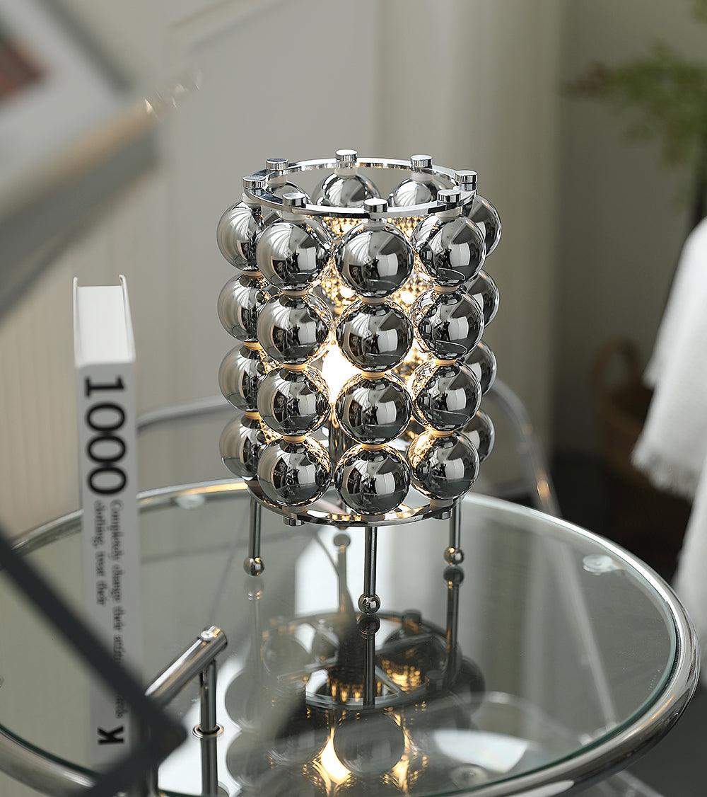 Kare Modern Table Lamp - Stylish LED Nightstand Light for Bedroom, Living Room & Office - Warm White & Cool White Dimmable Lighting