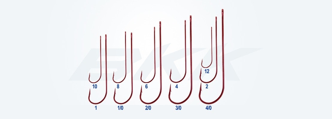BKK Red Carlisle Bloodworm Fishing Hooks - Sharp & Durable Hooks for Freshwater & Saltwater Fishing - Perfect for Bass, Trout, and Panfish Angling