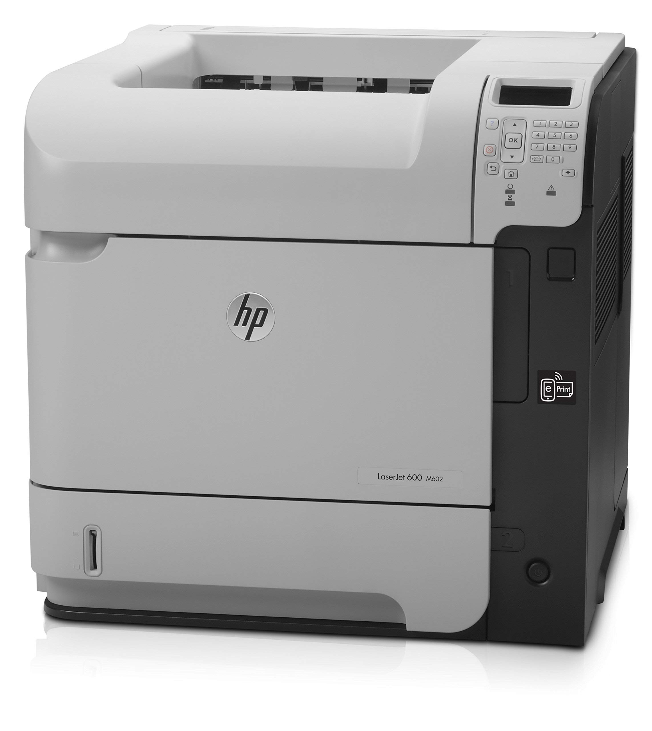 Refurbished HP LaserJet Enterprise 600 M602dn Monochrome Laser Printer with Toner - 90-Day Warranty (CE992A) | High-Volume Office Printing, Document Management & Business Use