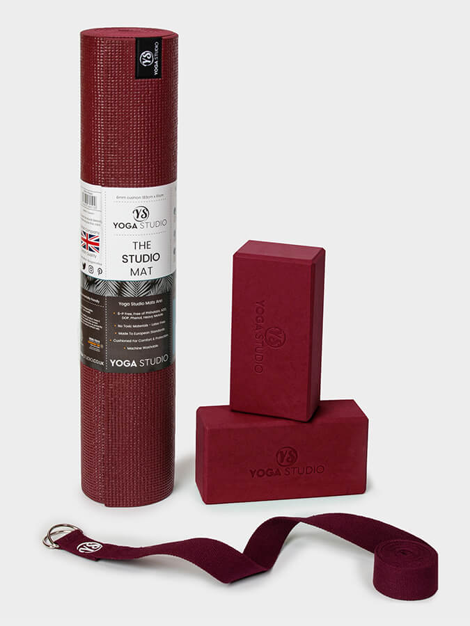 Eco-Friendly Yoga Set for Beginners | Oeko-Tex Certified Starter Kit | Perfect for Home & Studio Yoga Practice